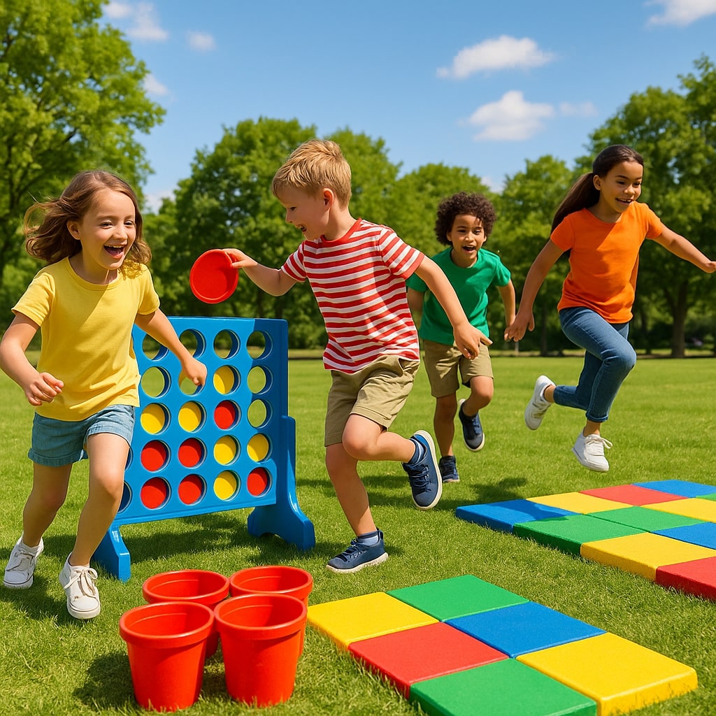 jeux géants enfants